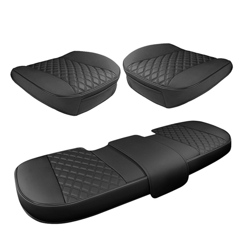 1Set Car Without Backrest Four Universal Seat Cover Rear Seat Cushion Car Seat Protector Cover for Most Cars