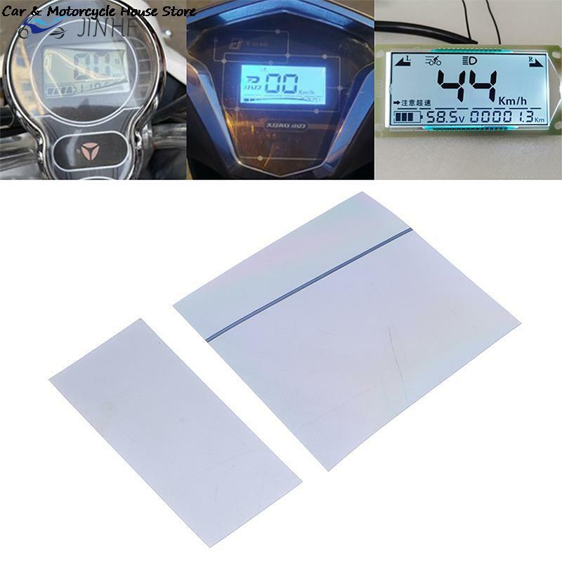 범용 LCD 전기 자동차 편광 필름 이미지 디스플레이 화면 시계, 86x40/86x86mm, 배터리 대형 핸드폰
