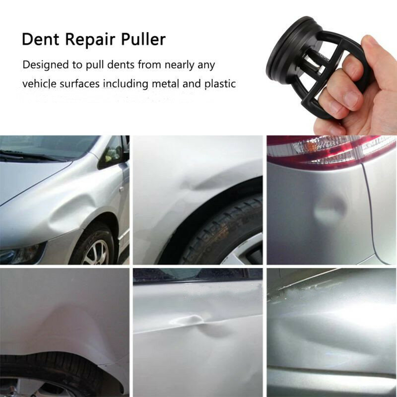 2 Stuks Mini Auto Deuk Reparatie Pull Carrosserie Panel Verwijderaar Zuignap Zuignap Zwaar Rubber Voor Auto Glas Metaal