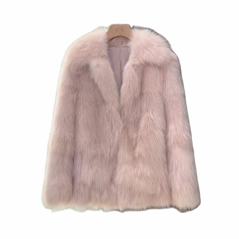 女性のためのイミテーション毛皮のコート,個性的な気質のジャケット,暖かく保つ,冬,秋のファッション,新しいmao,2020