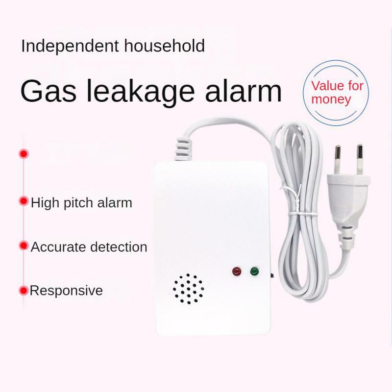 Erdgas detektor Plug-in Methan Erdgas leck detektor für die Küche zu Hause rv brennbarer Sprenggas alarm für lpg, lng,