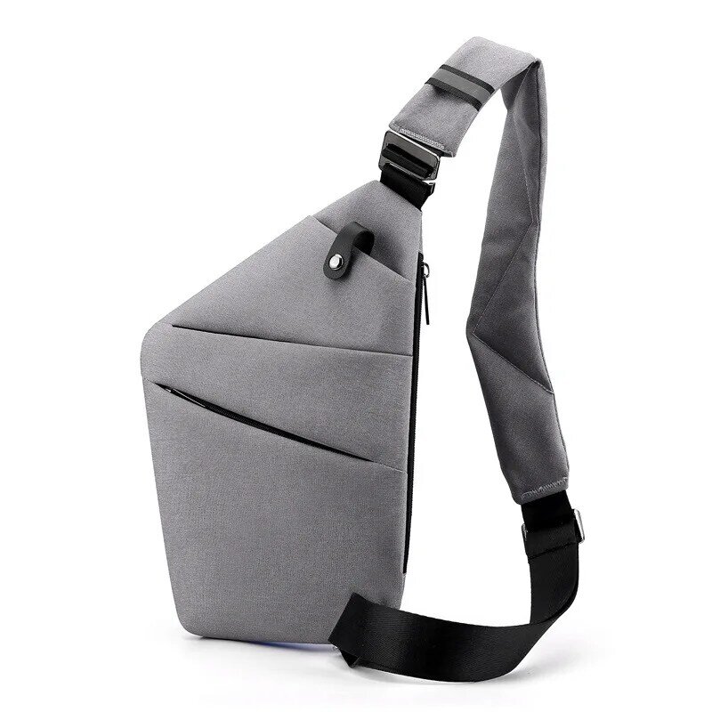 Нагрудная сумка с защитой от кражи для мужчин, сумки для хранения на ремне, дорожный мессенджер через плечо для женщин