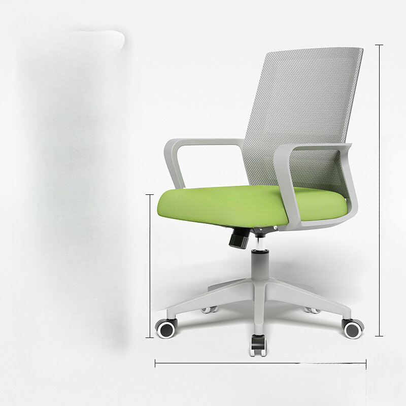 Copertura sedia da riunione di Design nordico cuscino alto comodo lavoro di gioco sedia da ufficio salotti barbiere sedie Rugluar mobili OK50YY