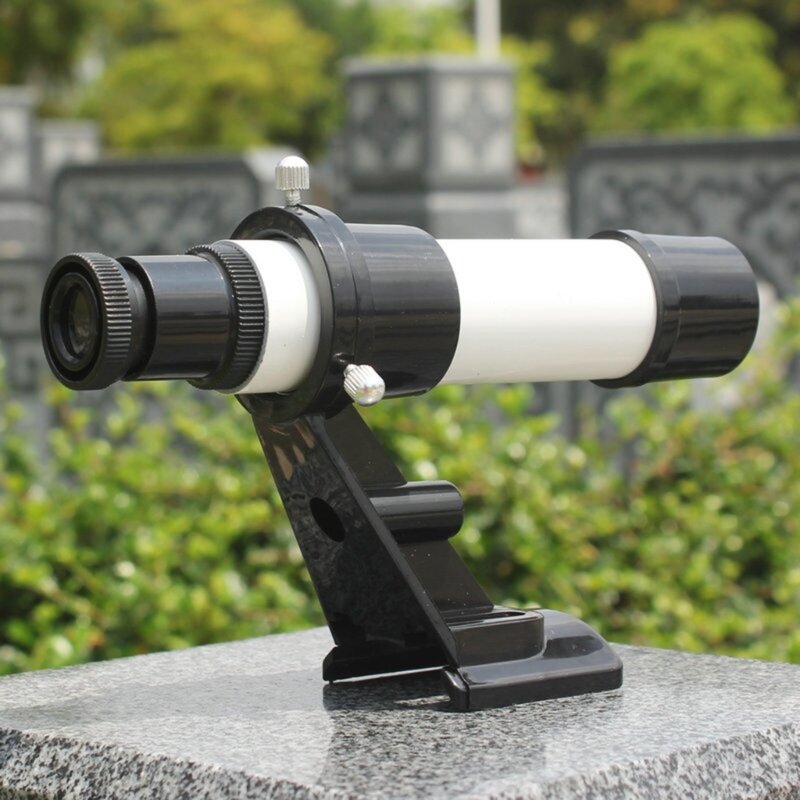 Прочный портативный телескоп 5X24, звездный искатель, 5Xувеличительный телескоп, искатель с базовым креплением, подставкой,