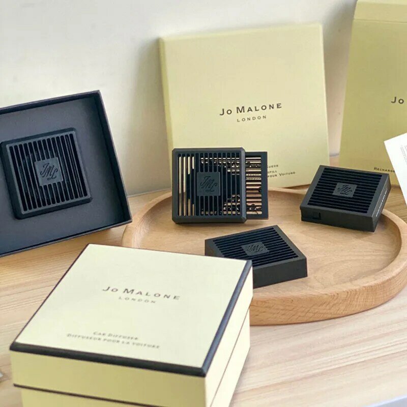 JO 2024 New Car Aromatherapy Square Set Gift Box Air Outlet Diffuser Long Lasting Fragrance Light Luxury Valentine's Day present