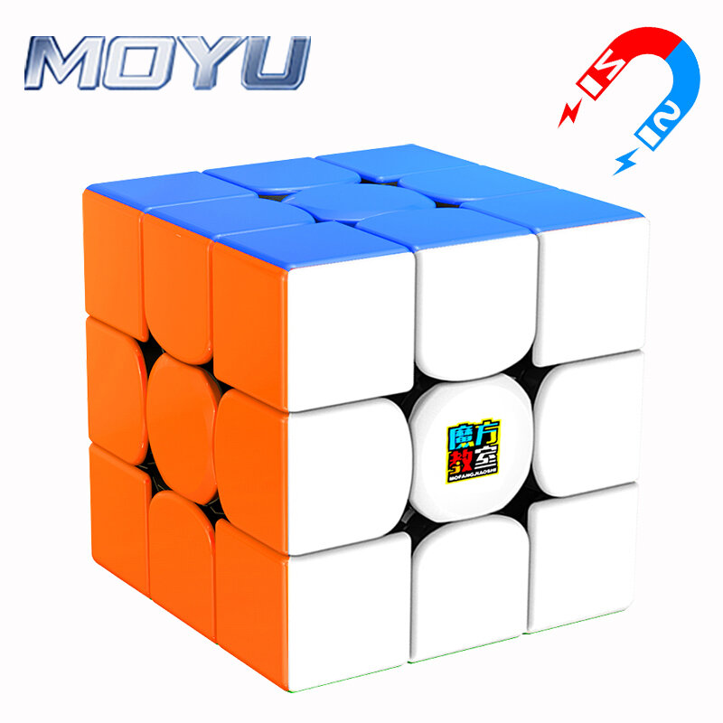 MOYU Meilong M 마그네틱 매직 큐브, 3X3, 2X2, 4X4, 5X5, 6X6, 7X7, Pyraminx Megaminx, 전문 3x3x3, 3x3 스피드 퍼즐 장난감
