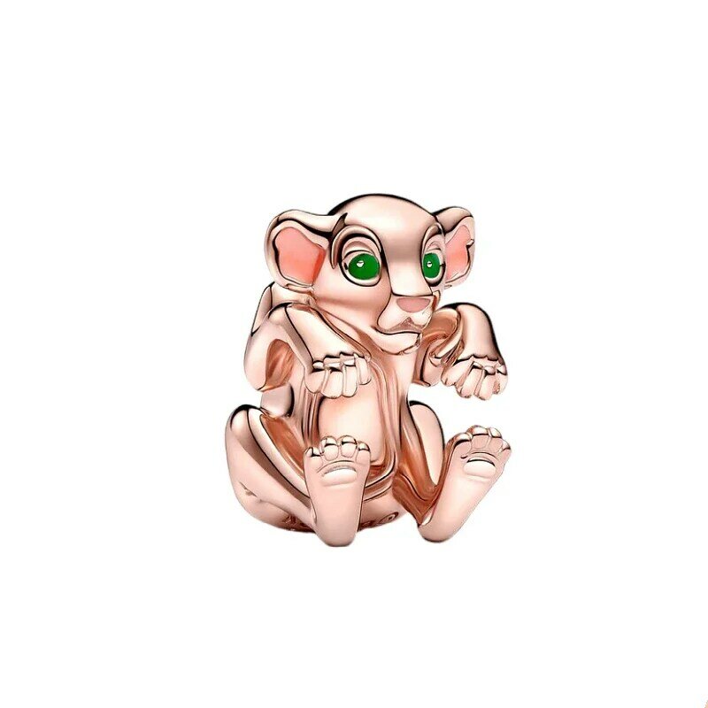 2024 NEW 925 Sterling Silver Jewelry Potdemiel Disney Mickey Minnie Donald Duck Alice Stitch Charm Bead Fit Pandora Bracelet