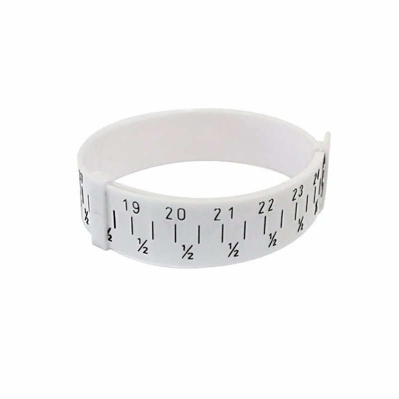 Пластиковый измеритель размеров браслетов, регулируемый браслет размером 15-25 см, инструменты для изготовления ювелирных изделий, инструмент «сделай сам»