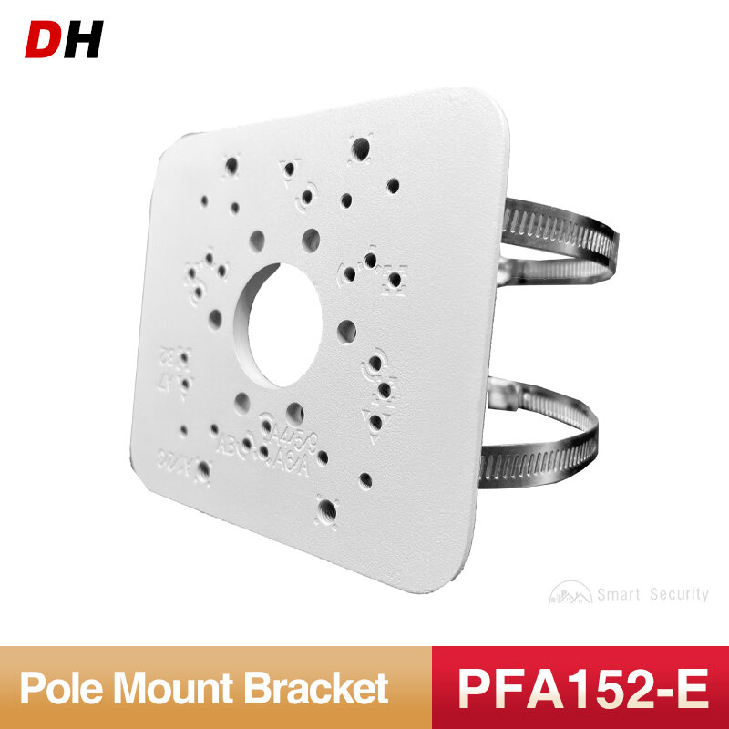 Dahua PFA152-E Pole Mount Bracket Para IPC-HDW3841T-ZAS HFW5541E-ZE HFW5442T-ASE HDW5241T-ZE HDBW5442H-ZHE HDW3849H-AS-PV Etc ..