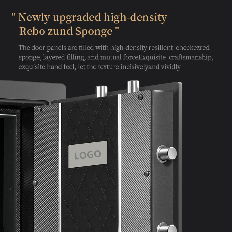 Luxo Watch Winder com Fingerprint Unlock, seguro automático Winding Money, Jewelry Box, armário de coleção anti-roubo, logotipo personalizado