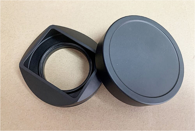 ProScope nuovo Kit anello adattatore cofano quadrato in metallo per Fujifilm Fujinon XF27mm F/2.8 R WR X