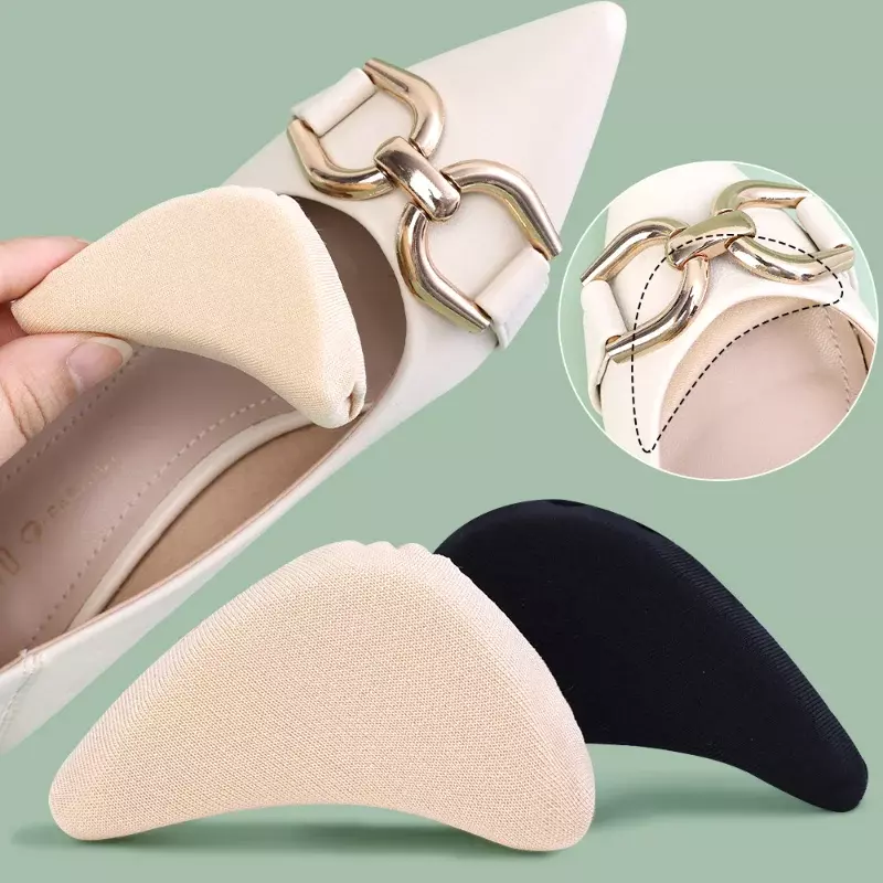 Sponge Forefoot Insert Pads Women Adjustment Reduce Shoe Size Pain Relief High Heel Filler Insoles Forefoot Toe Plug Cushion