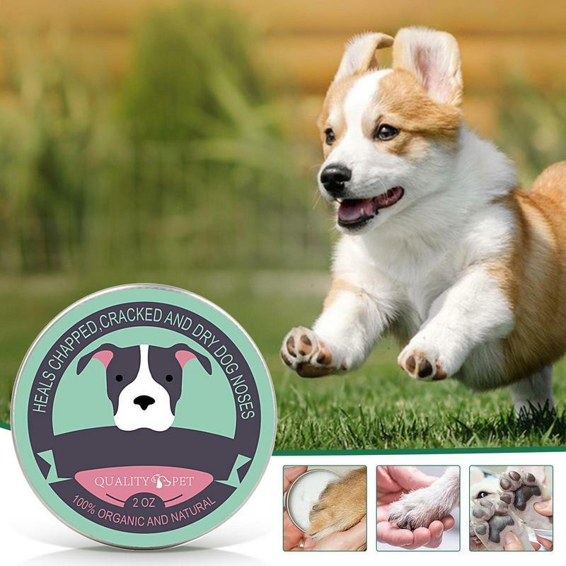 Pet Dog Paw Balm For Dogs Cats 60g Natural Paw Cream Moisturizer For Dry Cracked Pads Moisturizer For Dry Cracked Pads Paw