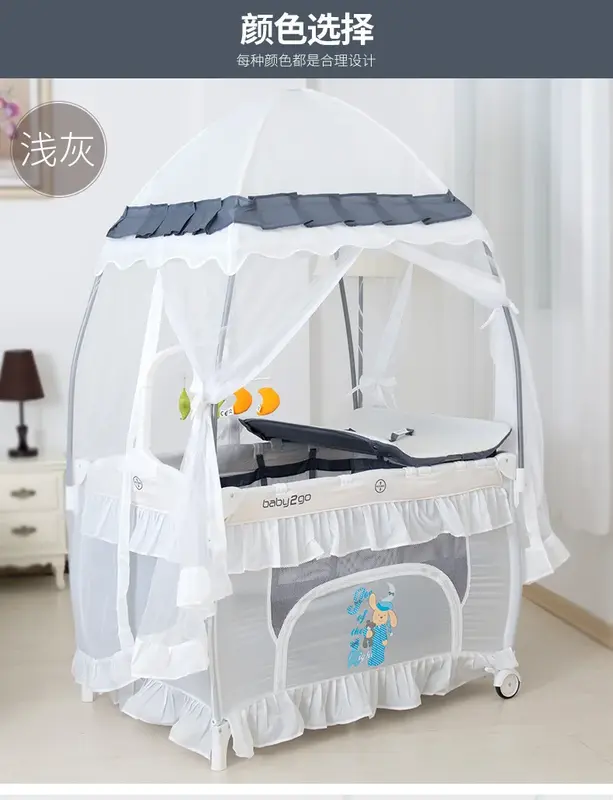 Tempat tidur bayi baru lahir, tempat tidur Ratu Eropa portabel dapat dilipat