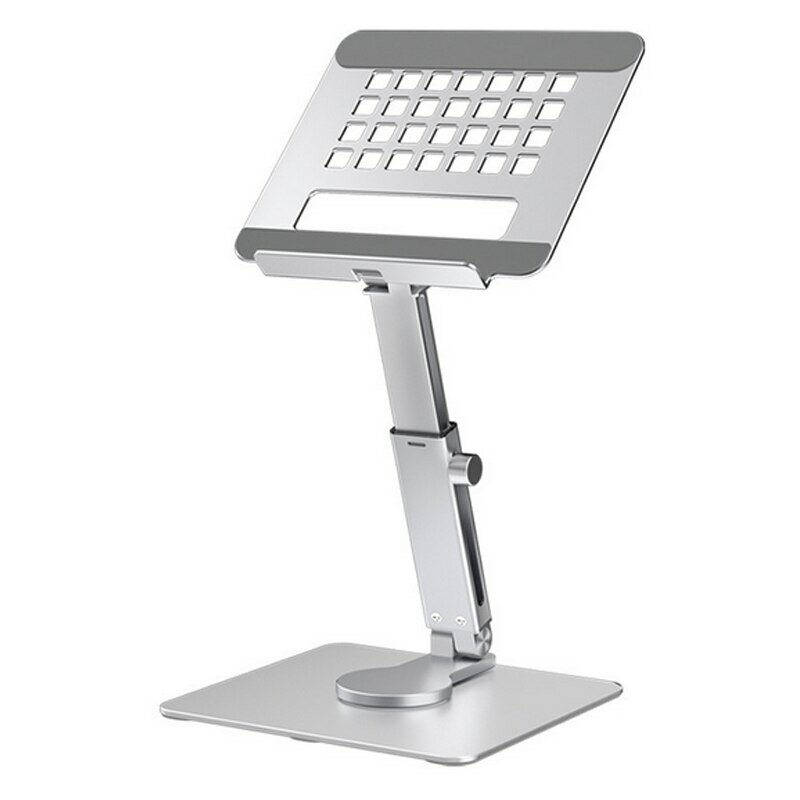 Aluminum Tablet Stand 360°Rotating Folding Adjustable Desk Holder Mount Riser for iPad Pro Air 4 Mini 12.9 4-14 Inch Xiaomi Tab
