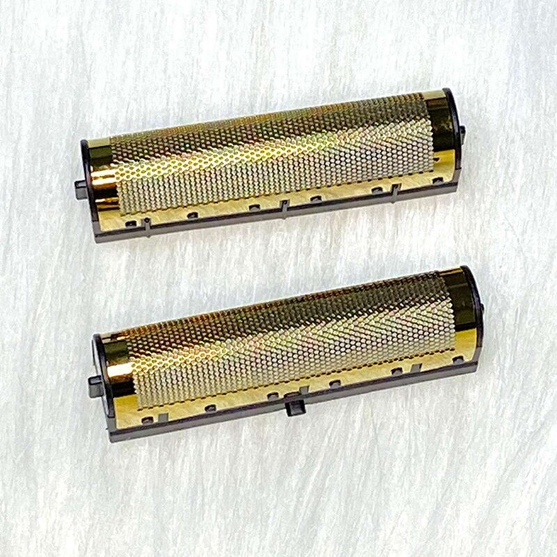 2X Shaver Replacement Cutter Net+Cutter Head For Andis 17150 17200 Washable 3D Intelligent Floating Shaving Blade Gold
