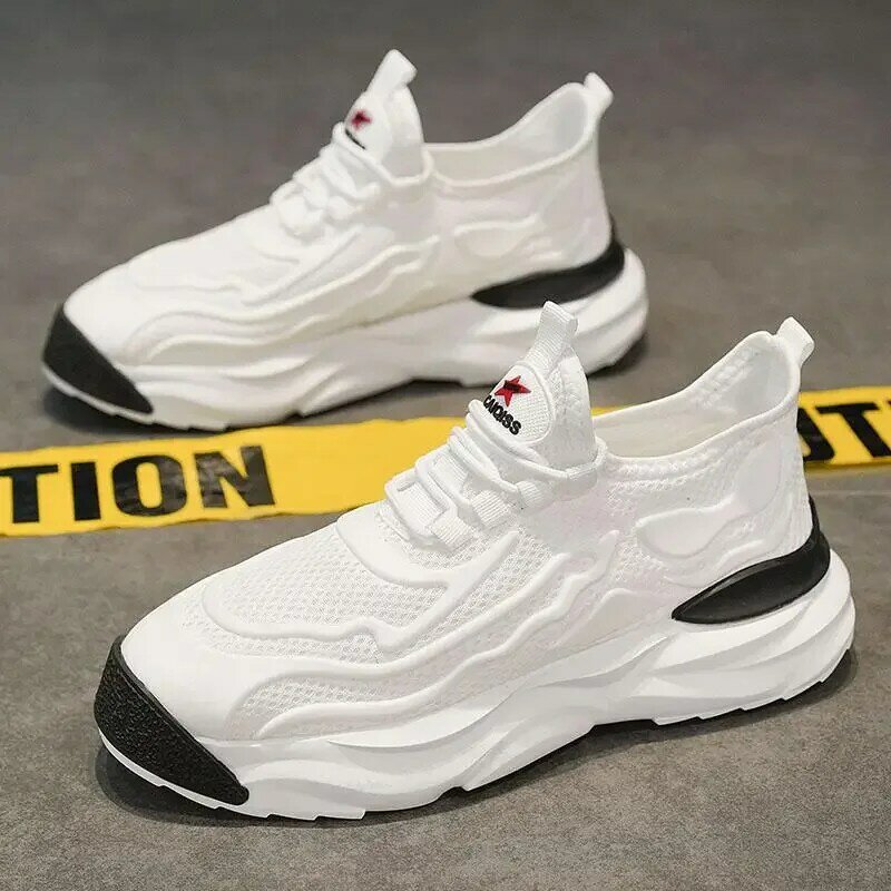 Dad Shoes Summer New Tenis Breathable Couple Shock Absorption Sneaker Trendy Casual Men's Shoes