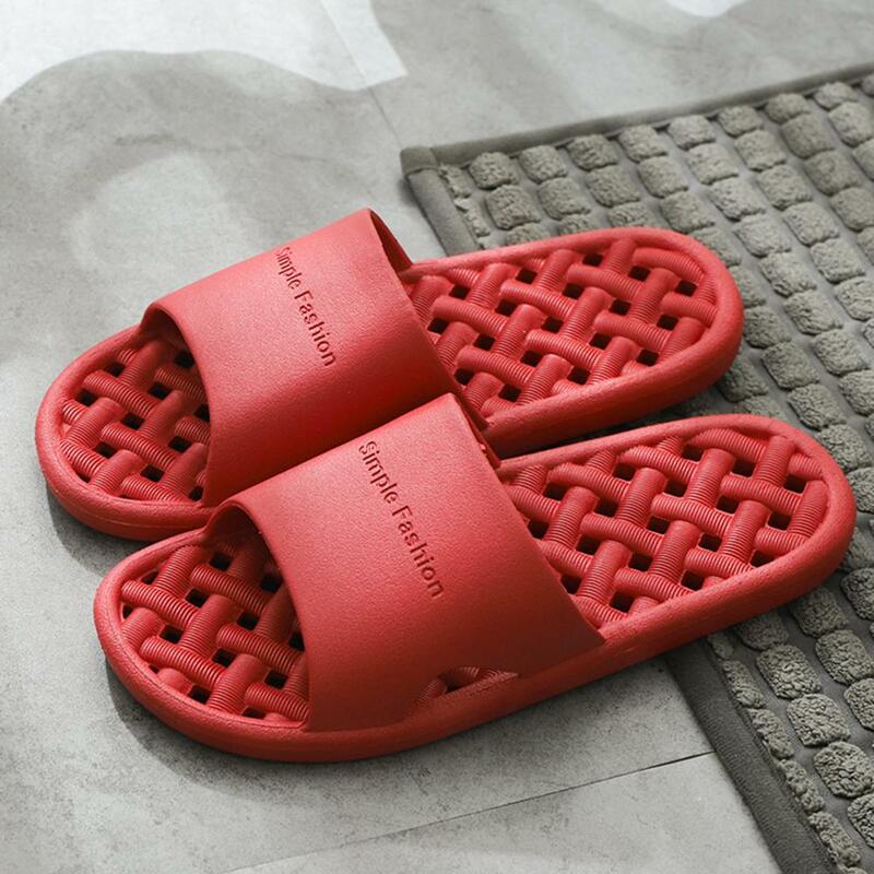 1 Paar Zomer Slippers Antislip Textuur Vrouwen Sandalen Comfortabele Pasvorm Slippers