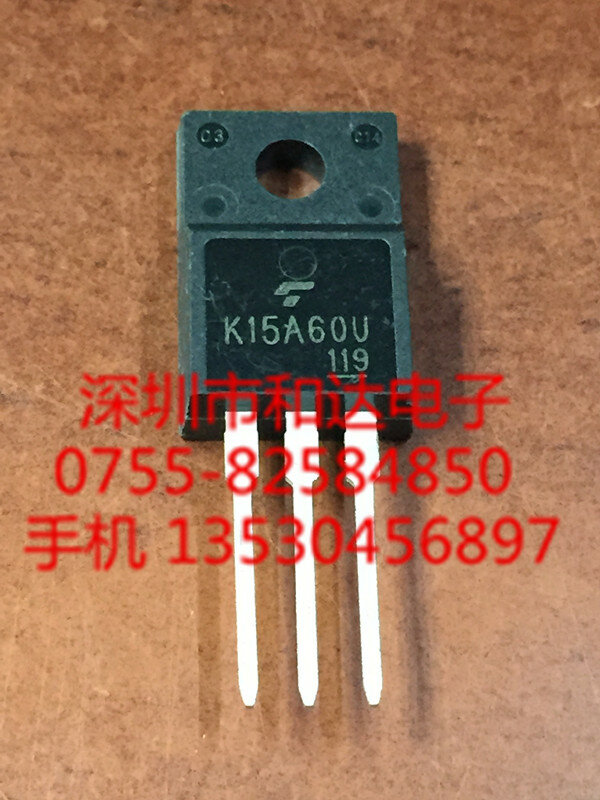 K15A60U – lot de 5 à 10 pièces, TO-220F neuf et ORIGINAL, en STOCK