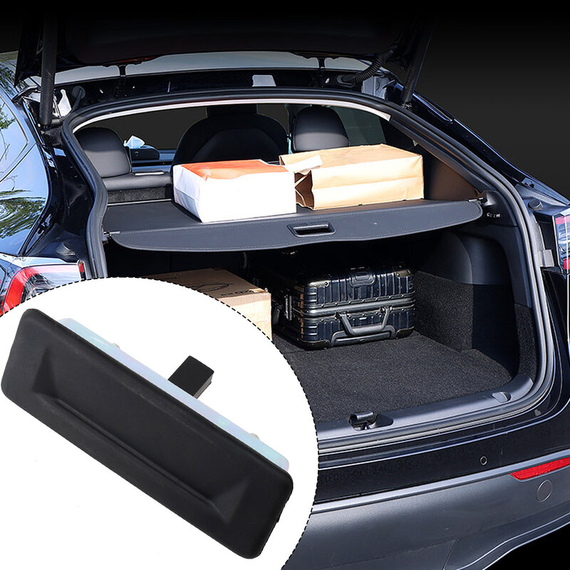 Autozubehör Kofferraum-Entriegelung griff Verriegelung schalter 1 zd827574 schwarz für den Austausch des hinteren Kofferraums aus Skoda-Kunststoff