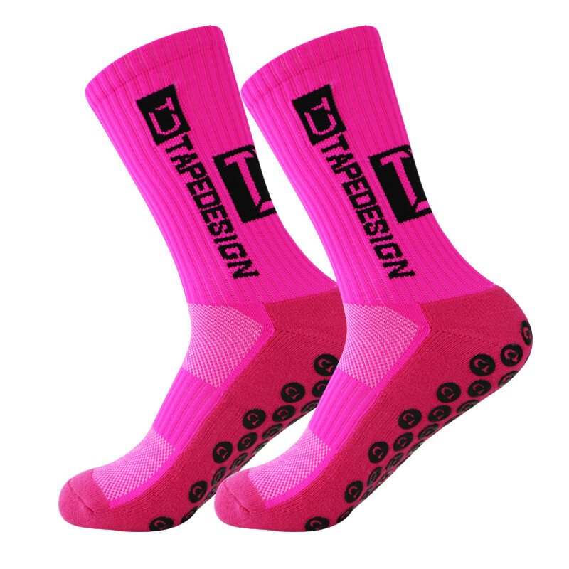 GIOIO  2023 New ANTI SLIP Football Socks Mid Calf Non Slip Soccer Cycling Sports Socks Mens Warm Sock EU38-44