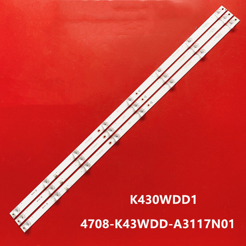 K430WDD1 A3 4708-K43WDD-A3117N01 LED Backlight strip For Ph ilips 43PFF5664/T3 43PFS5034/60 TX-43GR300 43UK950 43M1 43DS8800