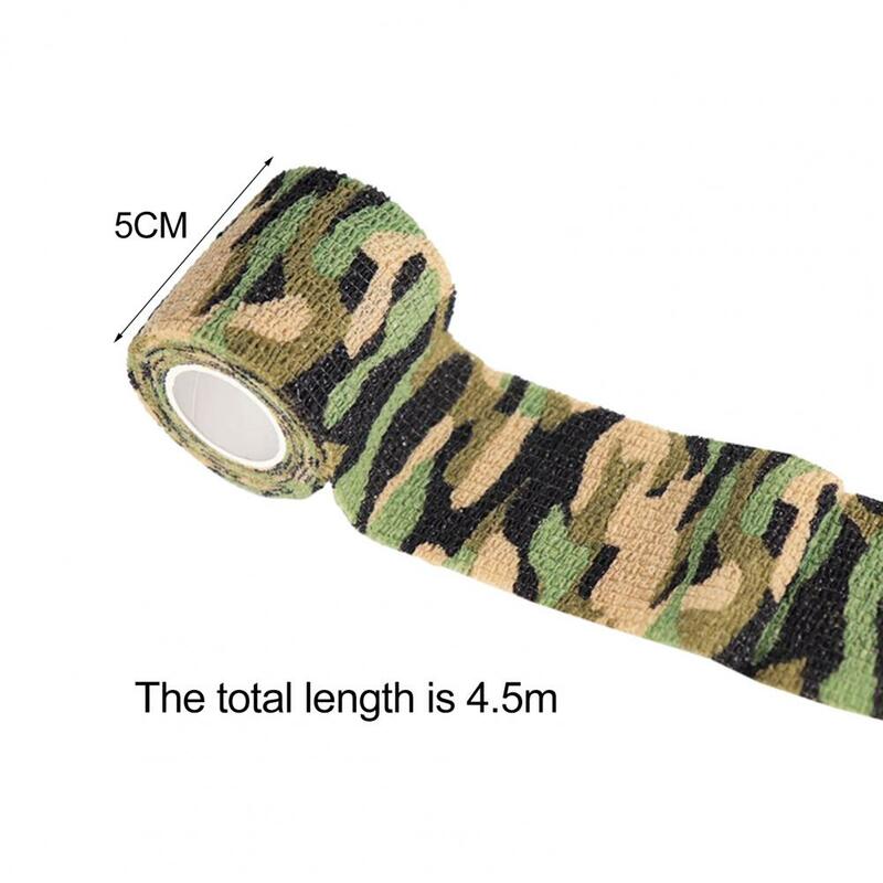 Fita útil da atadura do estiramento da camuflagem, fita adesiva leve, atadura coesiva da camuflagem para caminhadas