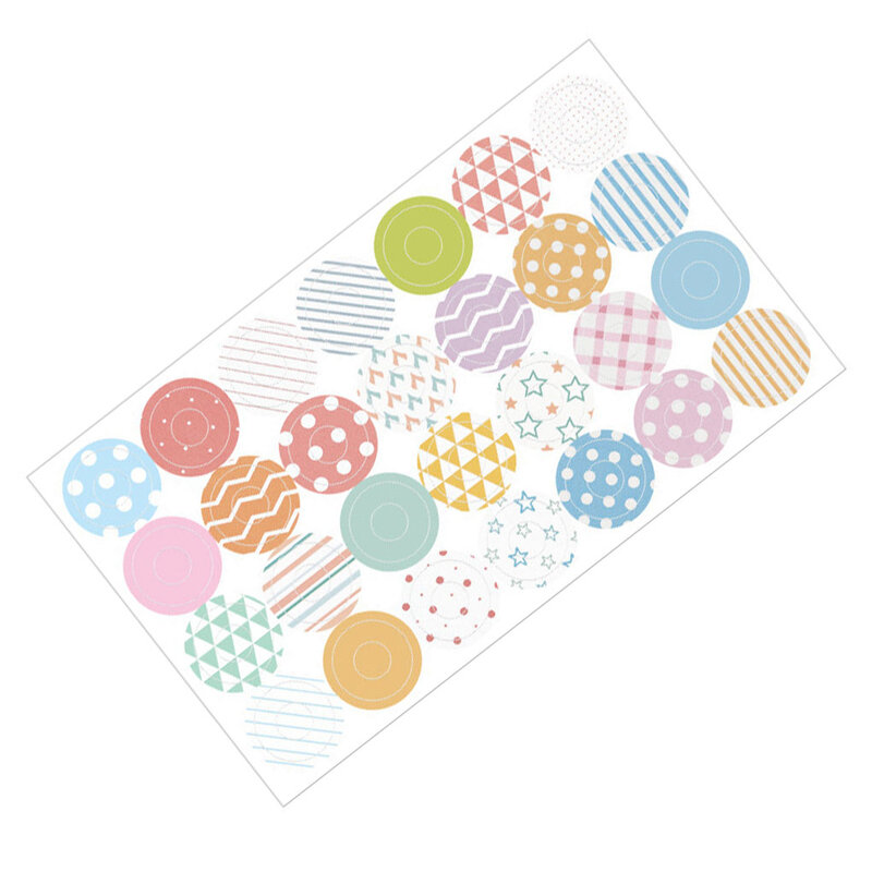 4 sztuki etykiety wzmacniające okrągłe stabilne samoprzylepne mocne lepkości sztywne segregatory zestaw naklejek receptur olśniewają kolor