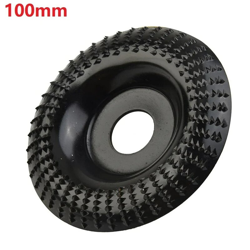 Woodworking Polishing Special Spike Plate Grinder Wheel Disc 4 Inch Wood Shaping Wheel Wood Grinding Shaping Disk Electric Tools