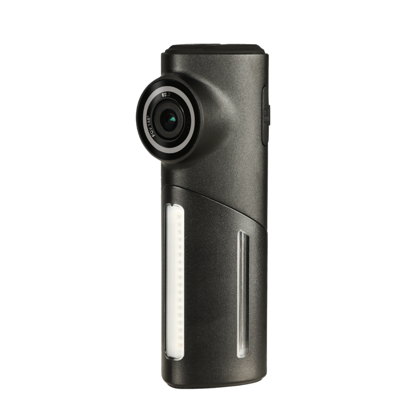 SEEMEE-DV Lanterna traseira da câmera para ciclismo urbano de estrada, USB-C luz traseira recarregável da bicicleta, bateria 3400mAh até 110 horas