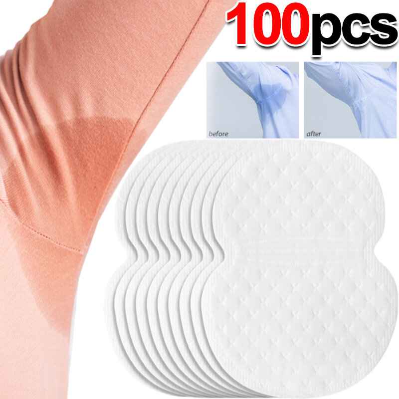 10/100 Stuks Onderarmzweetpads Niet-Geweven Ademende Ultradunne Oksel Zweetpads Niet Zichtbaar Voor Mannen Vrouwen Onderarm Zweetpads