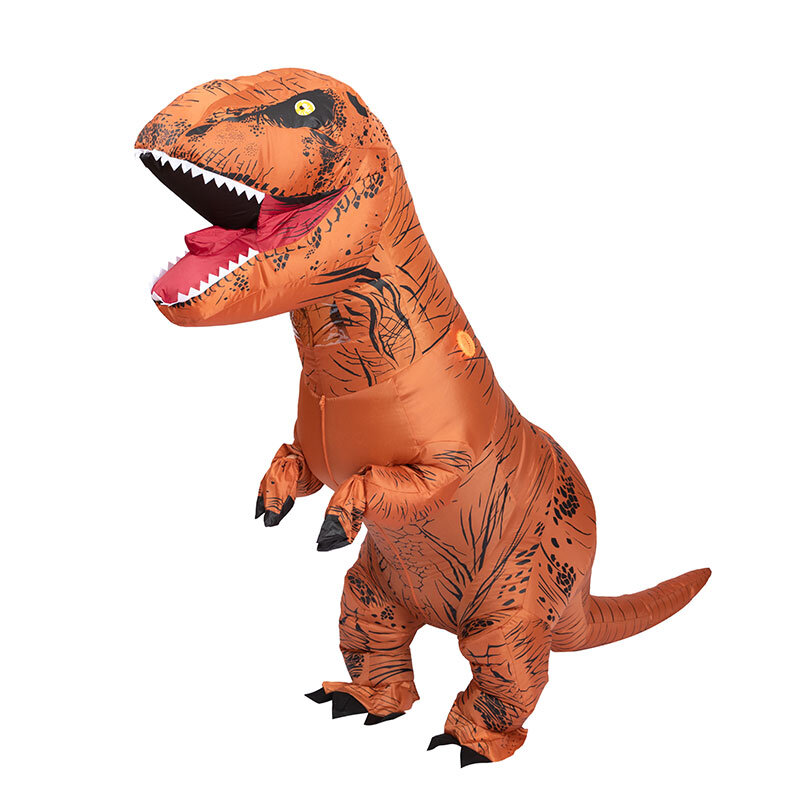 Dinozaur nadmuchiwany kostium dinozaur na całe ciało kostiumy do przebierania od hakuouki Anime zabawna imprezowa kostium na Halloween dinozaura dla dorosłych