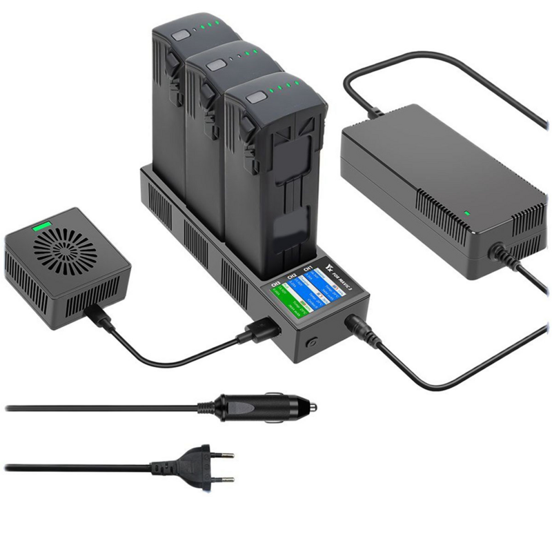 Cargador de batería para Dron Mavic3/ 3 Pro, cargador de almacenamiento, descargador de batería, enchufe europeo