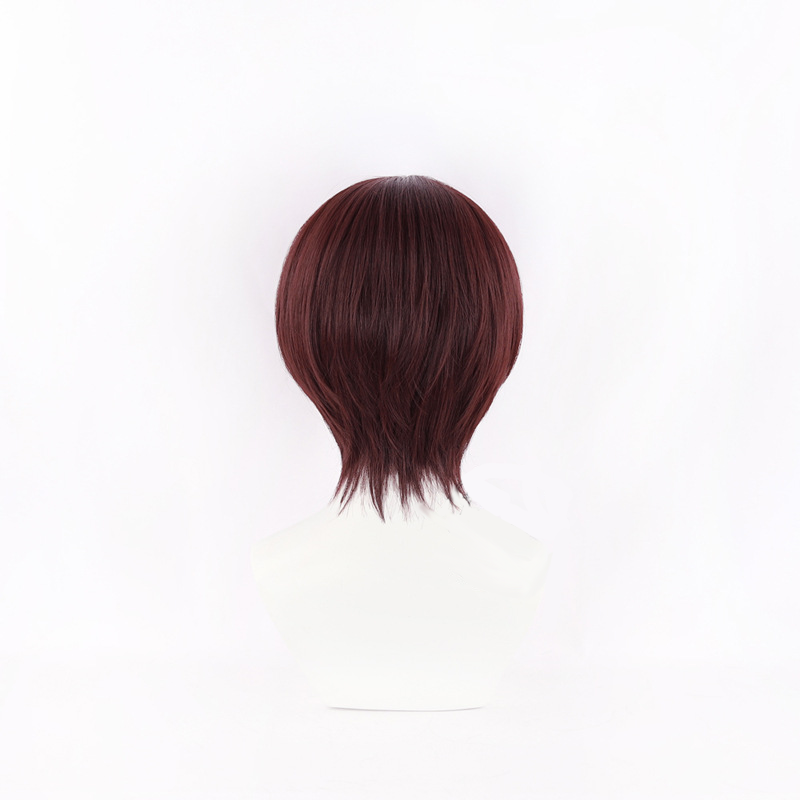Hayato Suo-peluca sintética resistente al calor para disfraz de Cosplay, pelo de longitud media, accesorio de Halloween, Anime