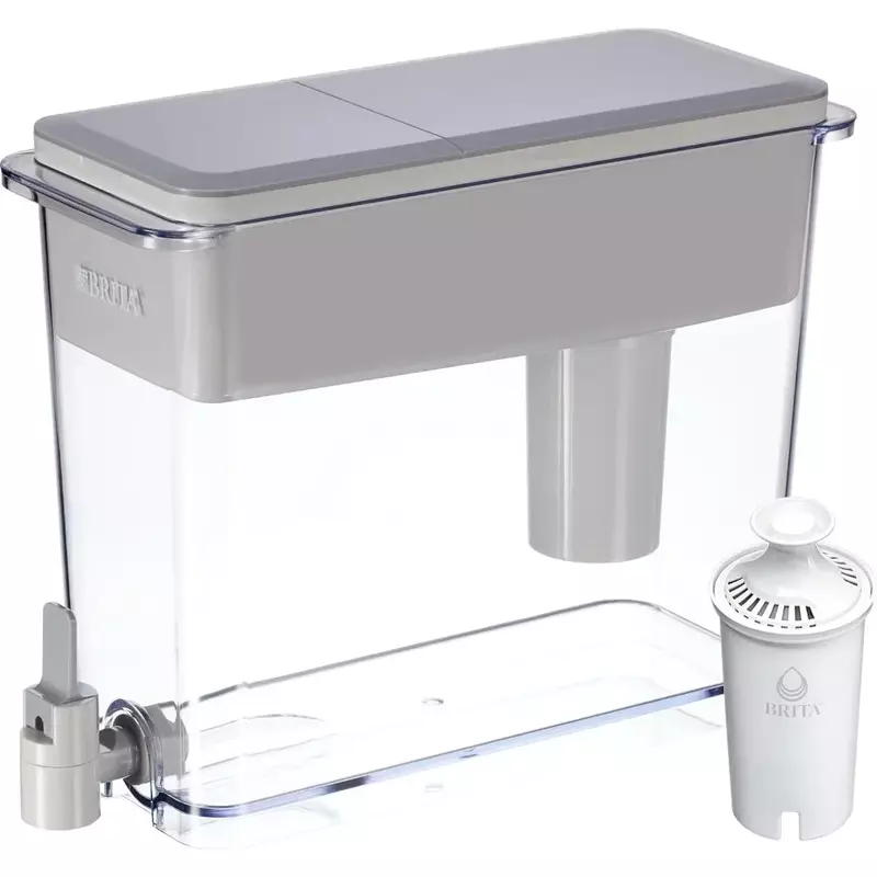 Large Water Dispenser With Standard Filter, BPA-Free, Replaces 1,800 Plastic Water Bottles a Year,Lasts Two Months or 40 Gallons