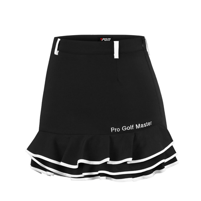 Спортивная женская короткая юбка PGM для гольфа, Летняя женская одежда, модная повседневная юбка для фитнеса, бега, йоги, мягкая короткая спортивная тренировочная юбка