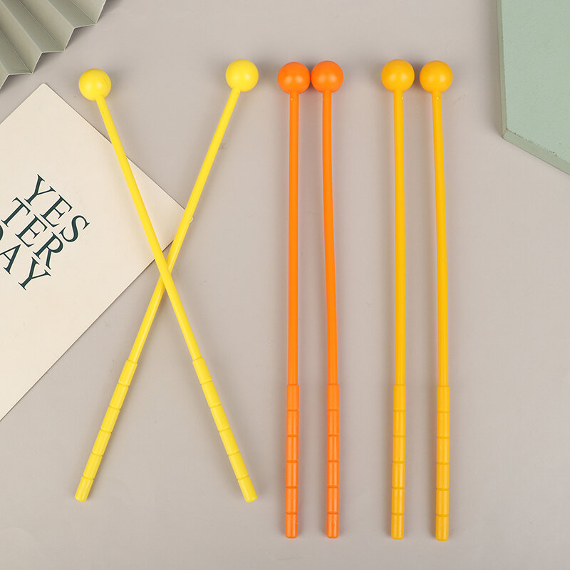 2 pezzi bacchette a percussione bacchette bacchette adulti bambini bastone martello strumento musicale in plastica giocattoli per bambini