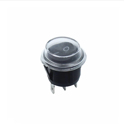 KCD1 Round Rocker Pushbutton Switch ON/OFF 2/3/4Pin 2/3 Speed with LED Car Boat Dashboard 12V 24V / 6A 250V / 10A 125V 20MM