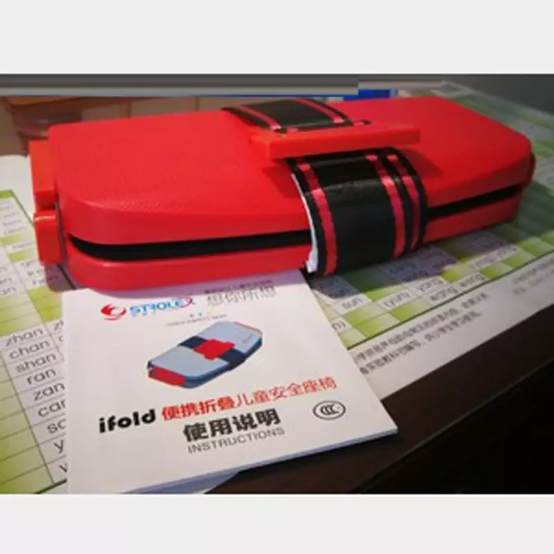 Strolex The Grab and Go Booster Mini Ifold seggiolino di sicurezza per auto portatile seggiolino per auto per bambini tasca da viaggio imbracatura di sicurezza