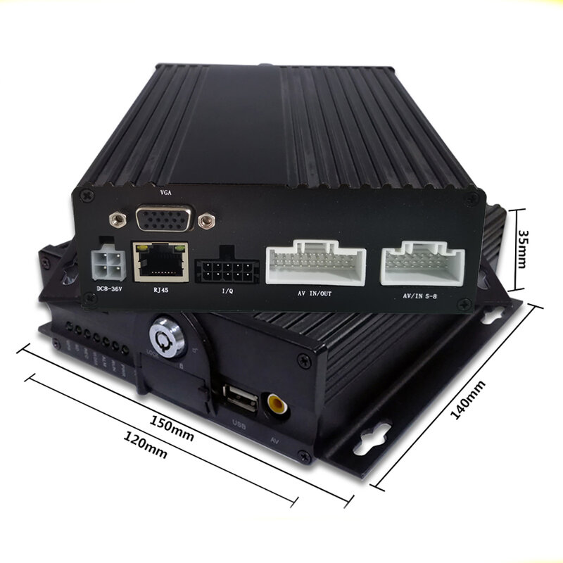 互換性のあるリモートコントロールカービデオレコーダー,1080p,6チャンネル,高解像度,ホストシステム,SDカード,3g,4g,GPS,wifi,gセンサー