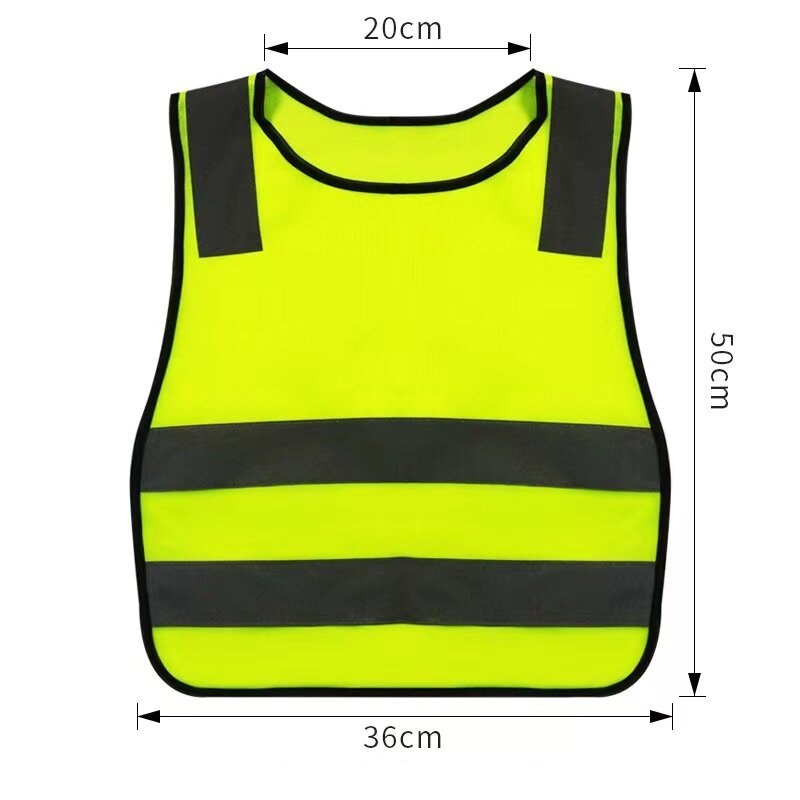 Reflective Vest for Children Child Safety Visibility Vest Kids Safety Clothing for Running Walking