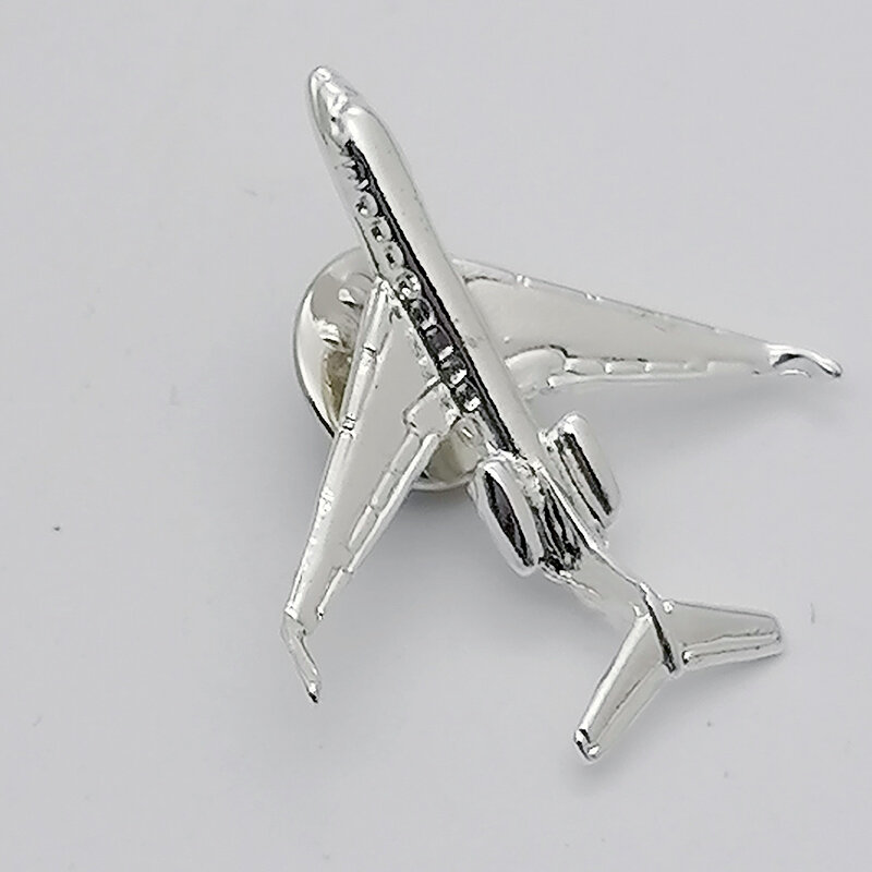Gold and Silver Aviation Badge, Authentic Pilot Badges, Ternos De Avião, Avião Dourado, A320, A340, 350Boing777, A330, 2.8x 3.1cm
