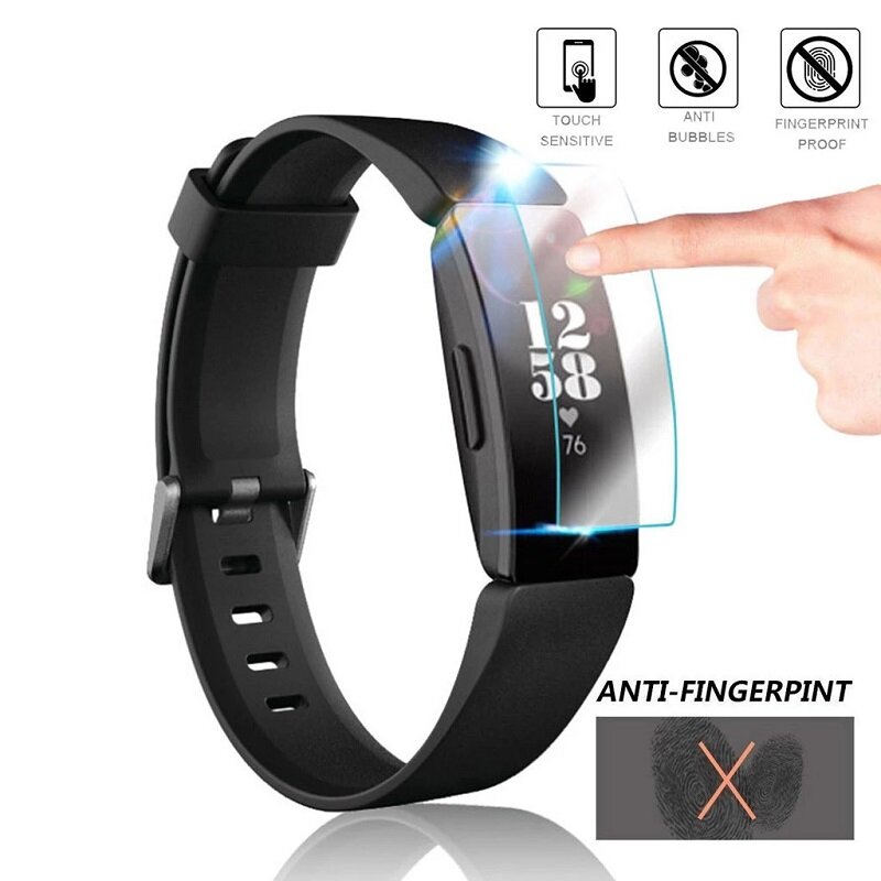 Protecteur d'écran complet pour Fitbit Inspire 3 2 film de protection pour Fitbit Inspire 3 2 Inspire HR Luxe film hydrogel