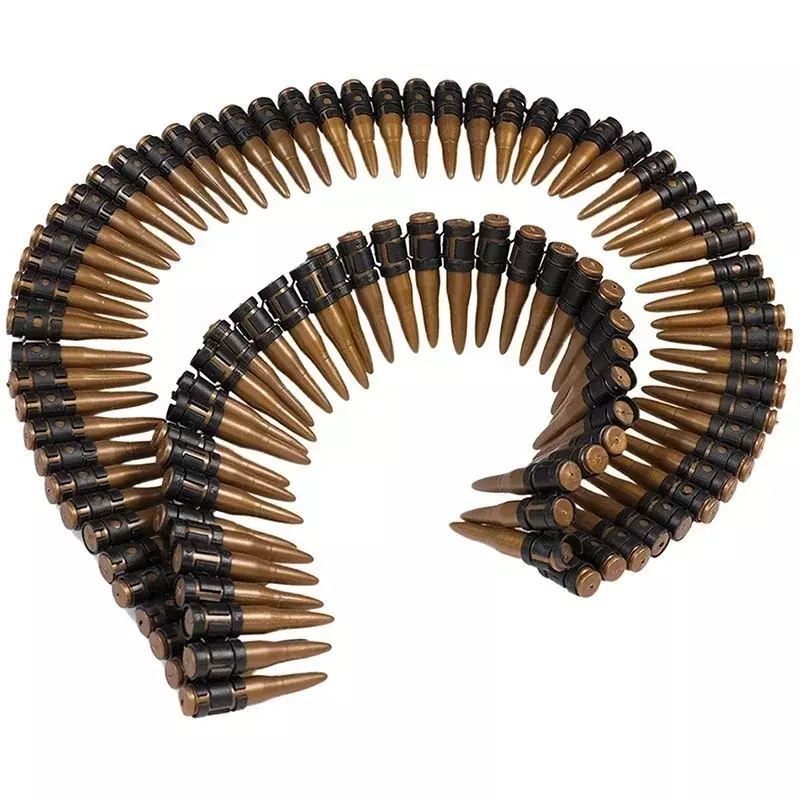 Cintura proiettile Oro Die Hard Dell'esercito del Vestito Operato Del Partito Proiettili di Plastica