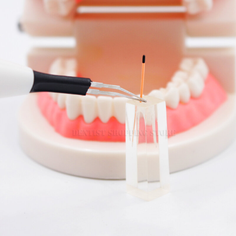 Alat medis pemotong gusi dan gigi, peralatan medis 4 ujung pemotong gigi Gutta Percha soket pengisi daya nirkabel sistem pemanas alat dokter gigi