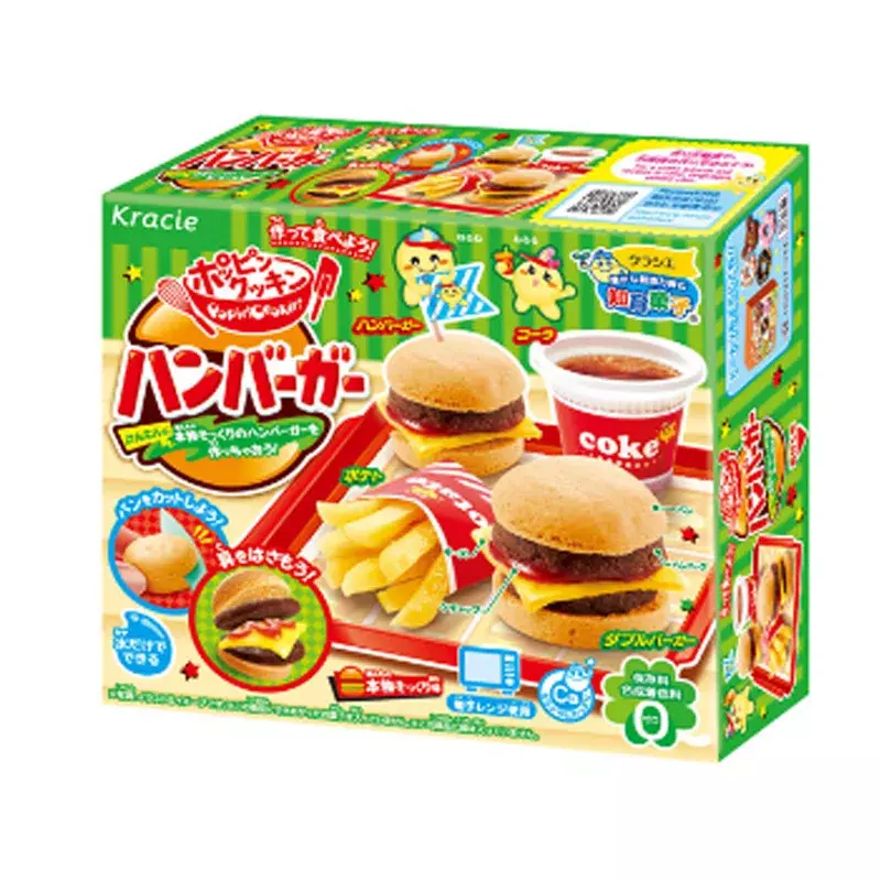 Kracie Popin Cooking DIY Hamburger Happy Kitchen Cookin Christmas gift Party for Children