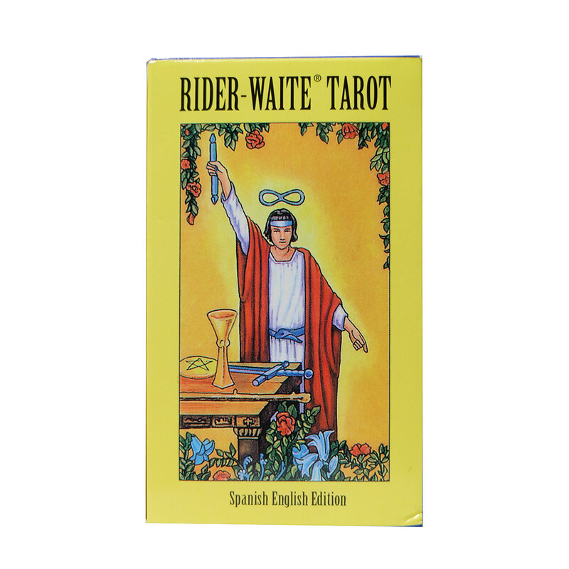Tarot em espanhol.Tarot espanhol por Rider Waite.for beginners com guia em versão espanhola e inglesa.
