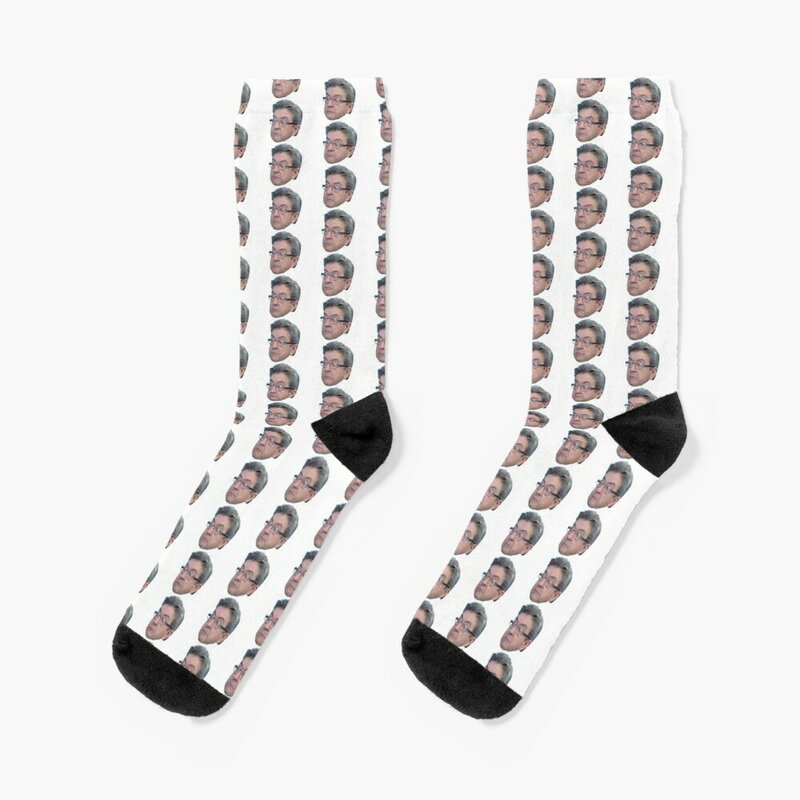 Jean Luc Melanchon Meme Socken Geschenk Neuheiten Frauen Socken Männer