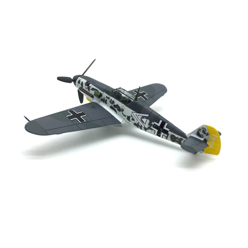1/72 Scale German World War II Fighter BF109 Plane Diecast Metal Military Aircraft Model Drop Shipping Collection Gift Toy