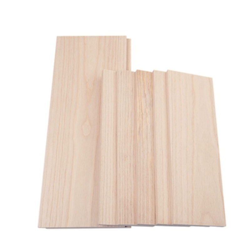 Lot de 5 planches de bois de paulfully ia, longueur 200mm, largeur 100mm, matériaux de bricolage, manuel, 200 000 Tung